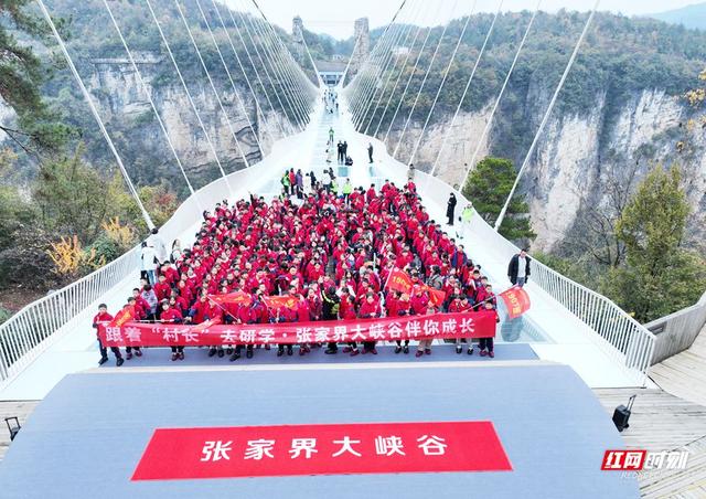 湖南张家界：跟着“村长”探秘张家界大峡谷 精准研学启新程