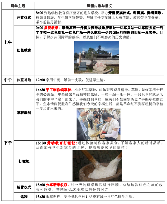 石城县小松镇红色丹溪村研学基地研学攻略！